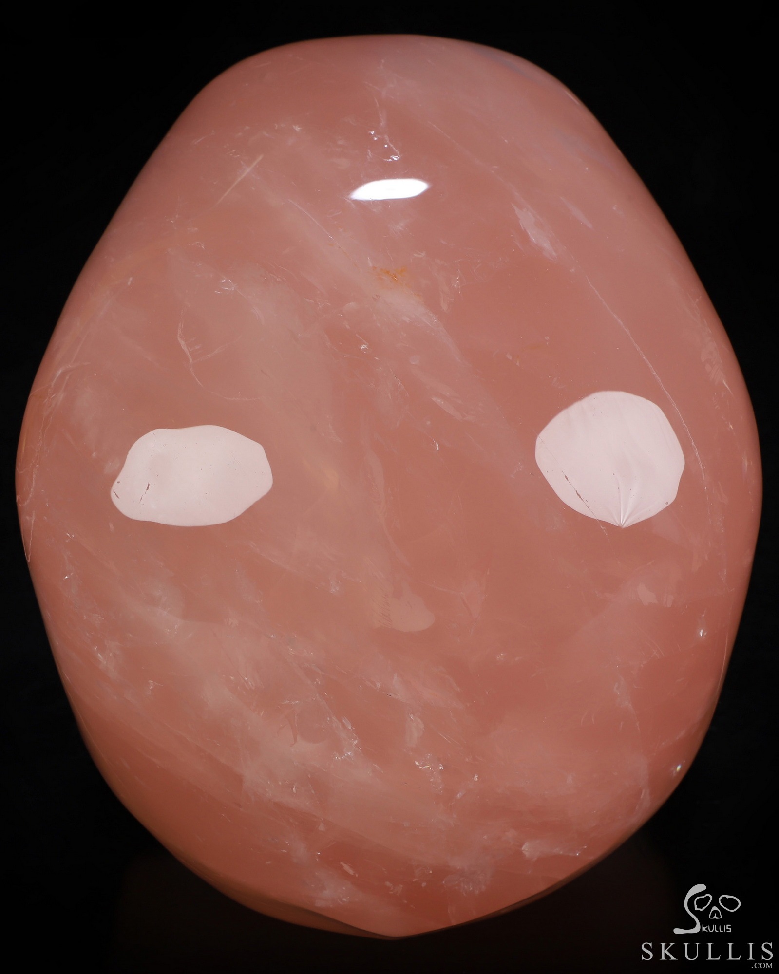 Sept 21, 2026 ACSAD (A Crystal Skull a Day) - The Shape of Belonging - 7.7" Rose Quartz Hand Carved Crystal Detachable Skull Sculpture, Crystal Healing Sept 21, 2026 ACSAD (A Crystal Skull a Day) - The Shape of Belonging - 7.7" Rose Quartz Hand Carved Crystal Detachable Skull Sculpture, Crystal Healing