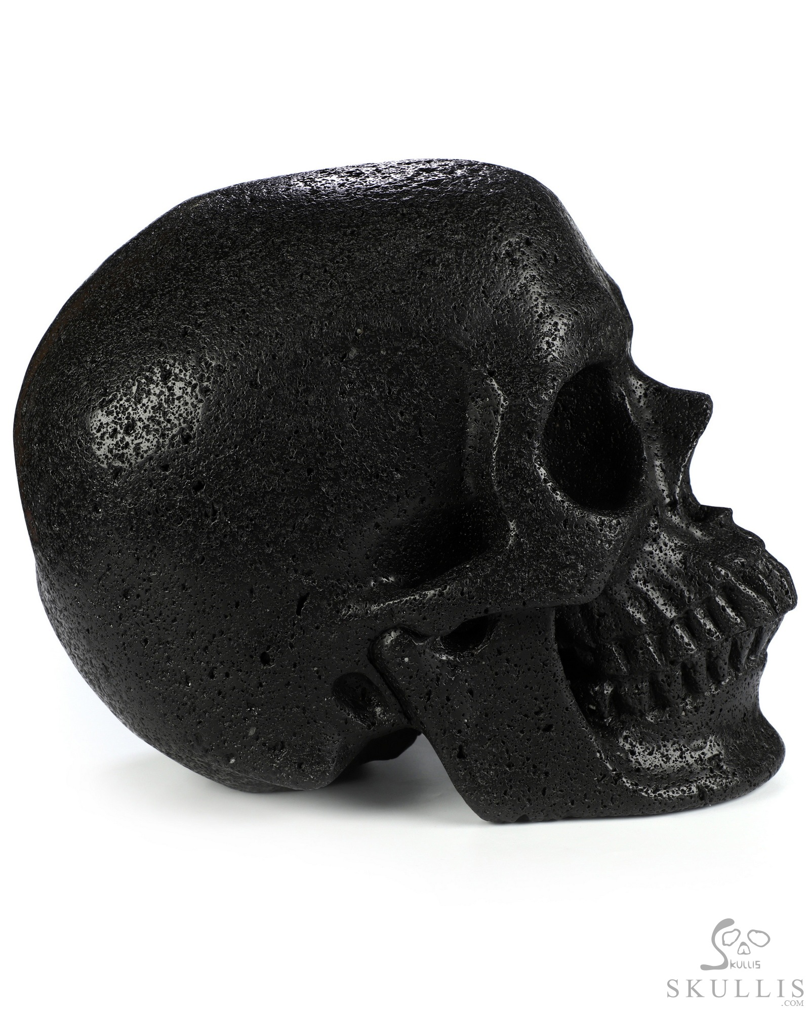 33LB Titan 11.4" Hot Lava Stone Hand Carved Crystal Skull, Super Realistic, Crystal Healing 33LB Titan 11.4" Hot Lava Stone Hand Carved Crystal Skull, Super Realistic, Crystal Healing