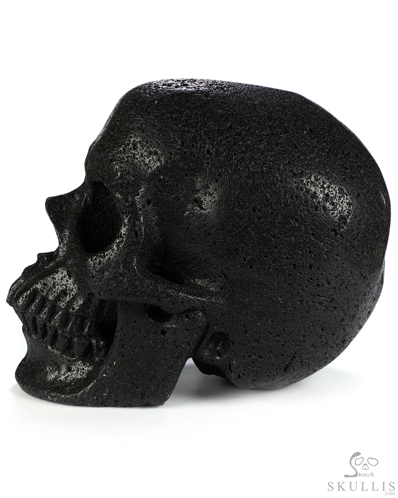 33LB Titan 11.4" Hot Lava Stone Hand Carved Crystal Skull, Super Realistic, Crystal Healing 33LB Titan 11.4" Hot Lava Stone Hand Carved Crystal Skull, Super Realistic, Crystal Healing