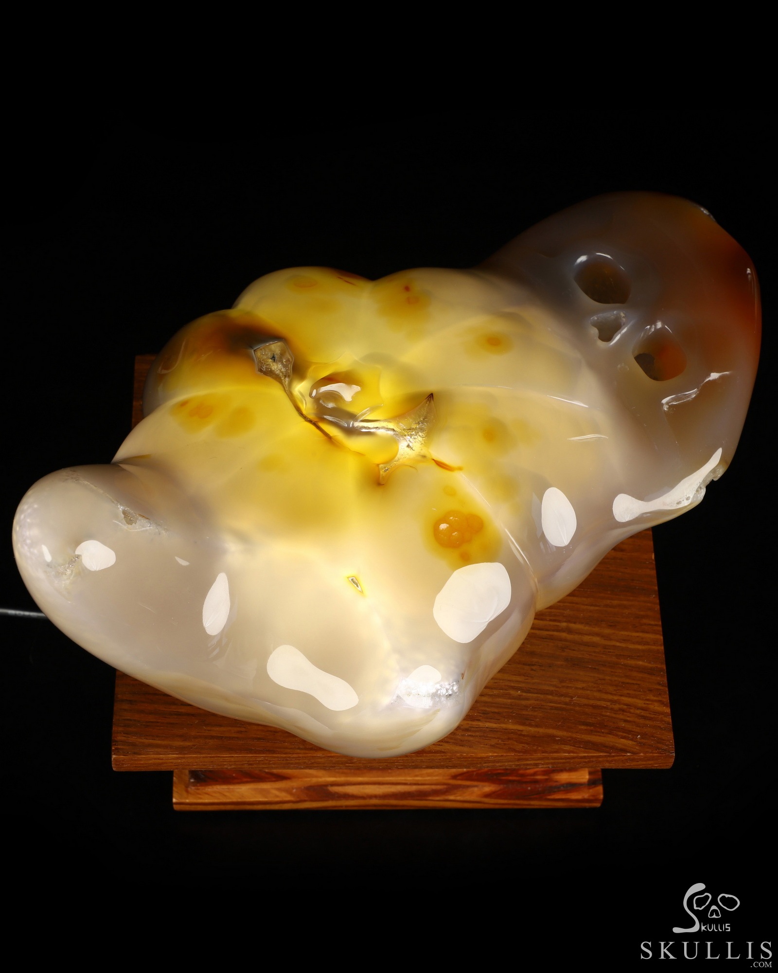 Oct 6, 2026 ACSAD (A Crystal Skull a Day) - A Piece of October - 8.4" Premium Brazilian Agate Hand Carved Jack-O'-Lantern Pumpkin Crystal Skull Sculpture, Crystal Healing Oct 6, 2026 ACSAD (A Crystal Skull a Day) - A Piece of October - 8.4" Premium Brazilian Agate Hand Carved Jack-O'-Lantern Pumpkin Crystal Skull Sculpture, Crystal Healing