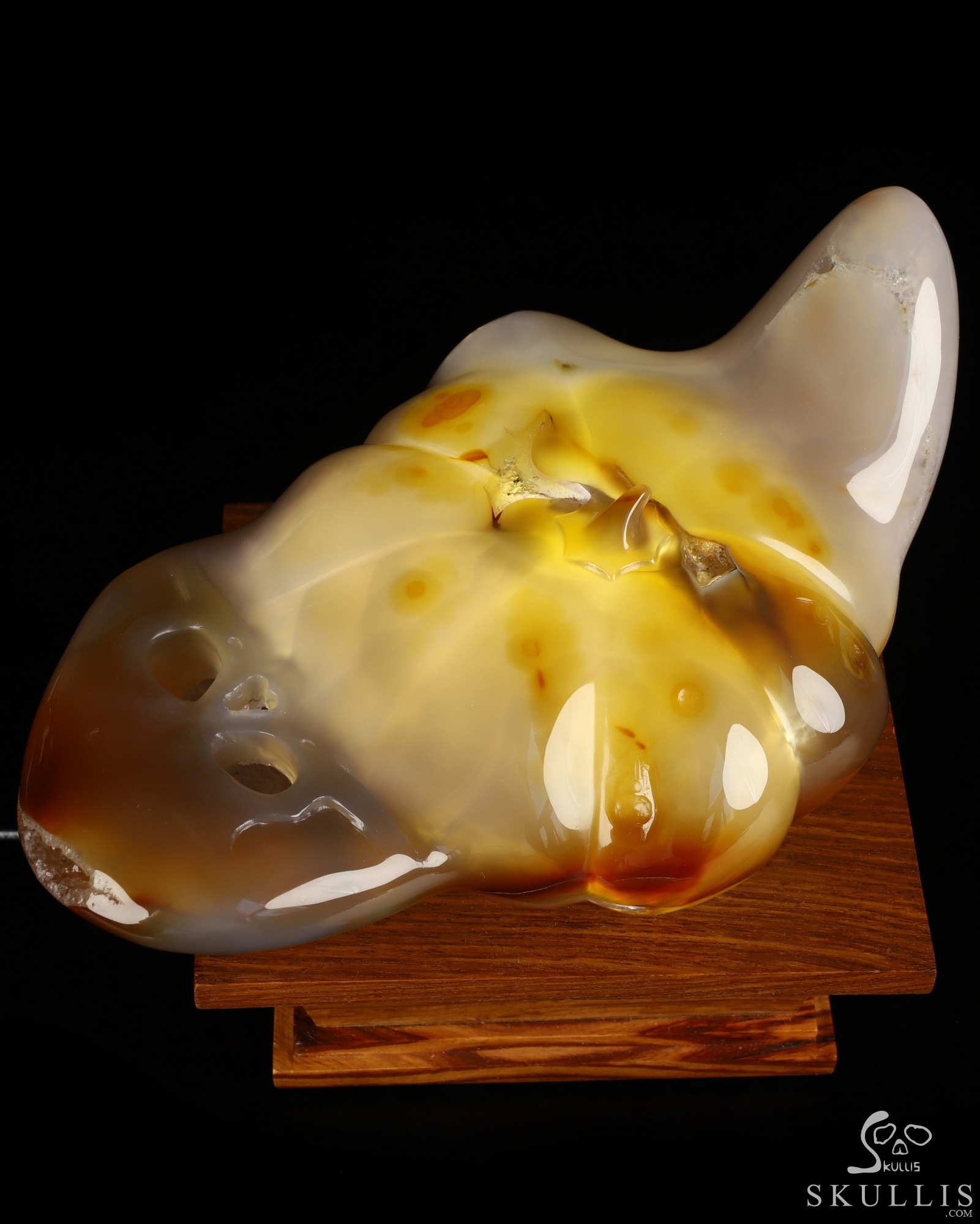 Oct 6, 2026 ACSAD (A Crystal Skull a Day) - A Piece of October - 8.4" Premium Brazilian Agate Hand Carved Jack-O'-Lantern Pumpkin Crystal Skull Sculpture, Crystal Healing Oct 6, 2026 ACSAD (A Crystal Skull a Day) - A Piece of October - 8.4" Premium Brazilian Agate Hand Carved Jack-O'-Lantern Pumpkin Crystal Skull Sculpture, Crystal Healing