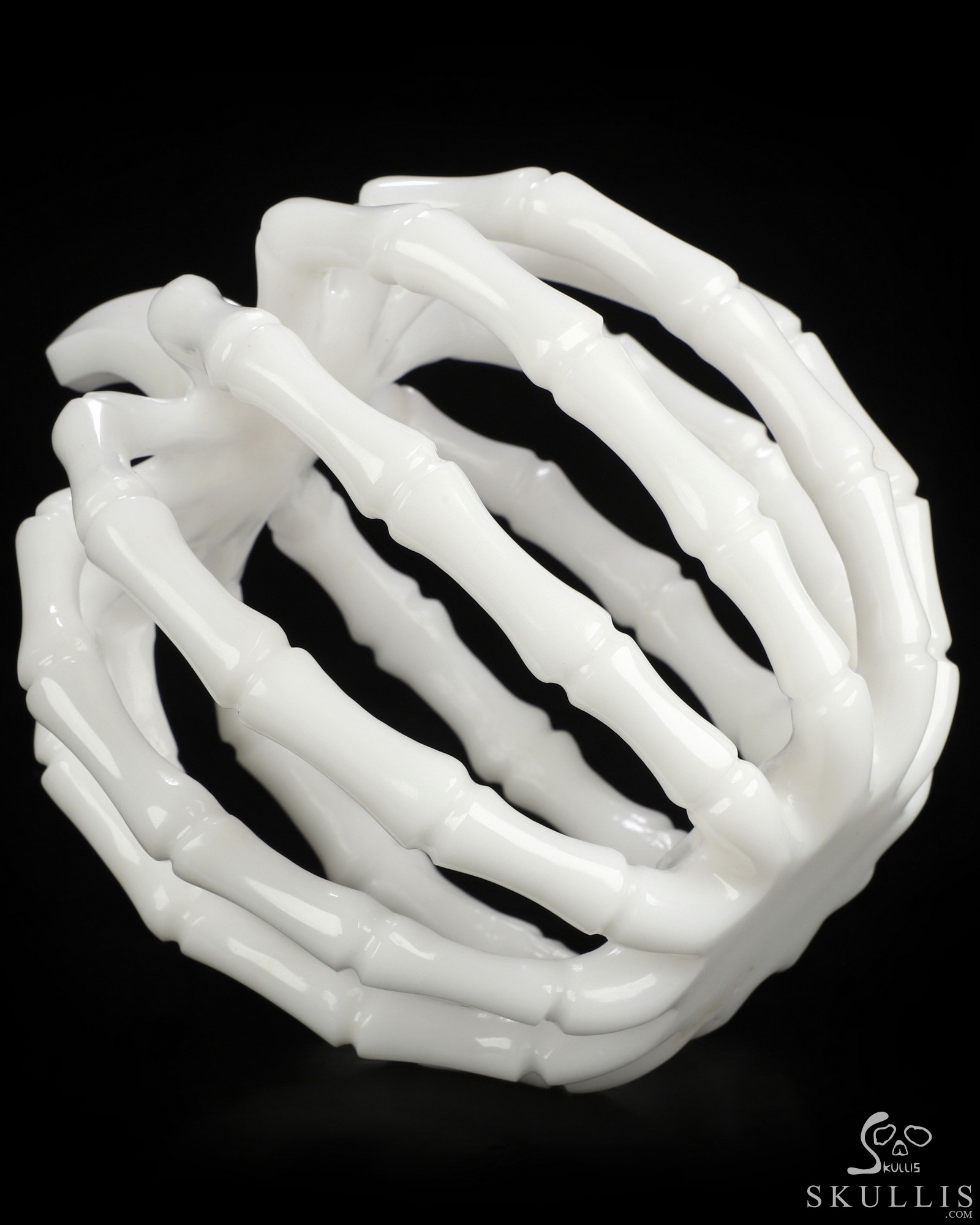 Oct 25, 2026 ACSAD (A Crystal Skull a Day) - Calavera Pumpkin - 7.1" White Jade Hand Carved Jack-O'-Lantern Pumpkin Crystal Skull Sculpture, Crystal Healing Oct 25, 2026 ACSAD (A Crystal Skull a Day) - Calavera Pumpkin - 7.1" White Jade Hand Carved Jack-O'-Lantern Pumpkin Crystal Skull Sculpture, Crystal Healing