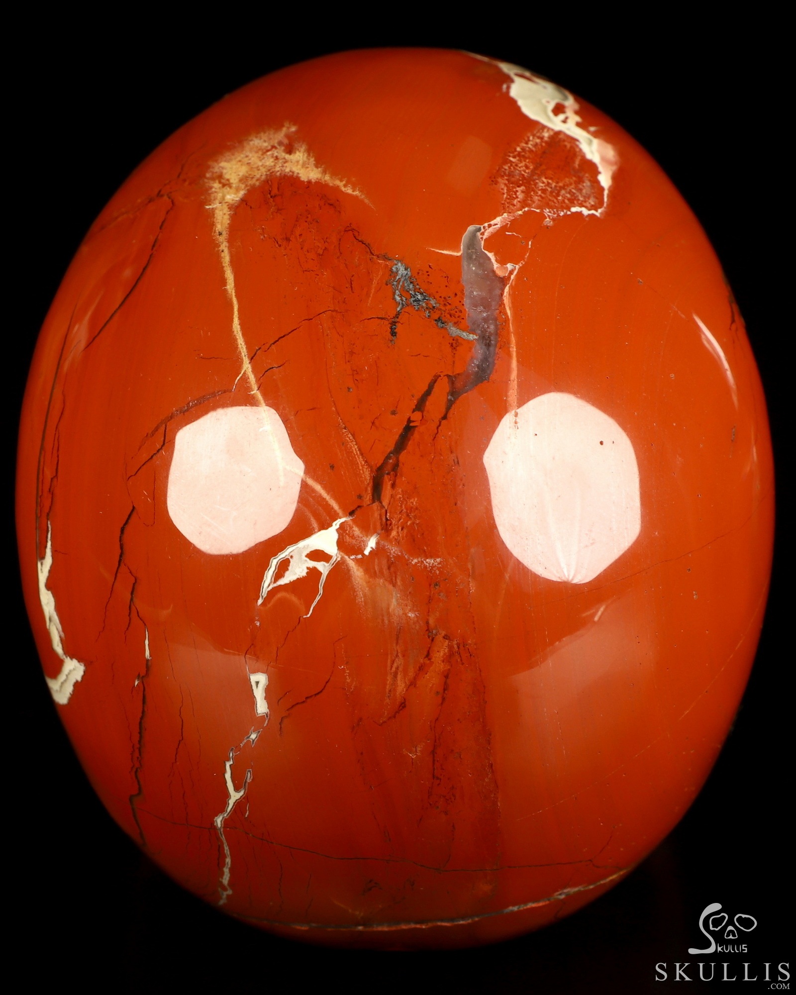5.0" Red Jasper Hand Carved Crystal Skull, Realistic, Crystal Healing 5.0" Red Jasper Hand Carved Crystal Skull, Realistic, Crystal Healing