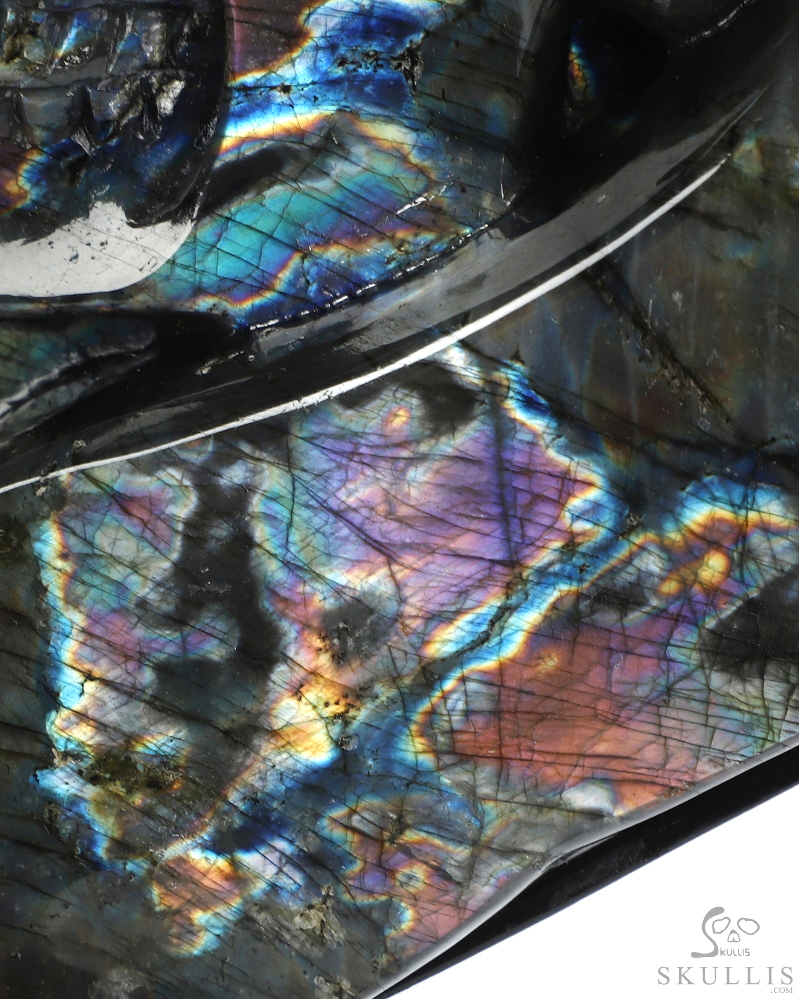 Sept 25, 2026 ACSAD (A Crystal Skull a Day) - The Shape of Us - 10.1" Labradorite Hand Carved Dragon & Crystal Skull Fine Art Sculpture, Crystal Healing Sept 25, 2026 ACSAD (A Crystal Skull a Day) - The Shape of Us - 10.1" Labradorite Hand Carved Dragon & Crystal Skull Fine Art Sculpture, Crystal Healing