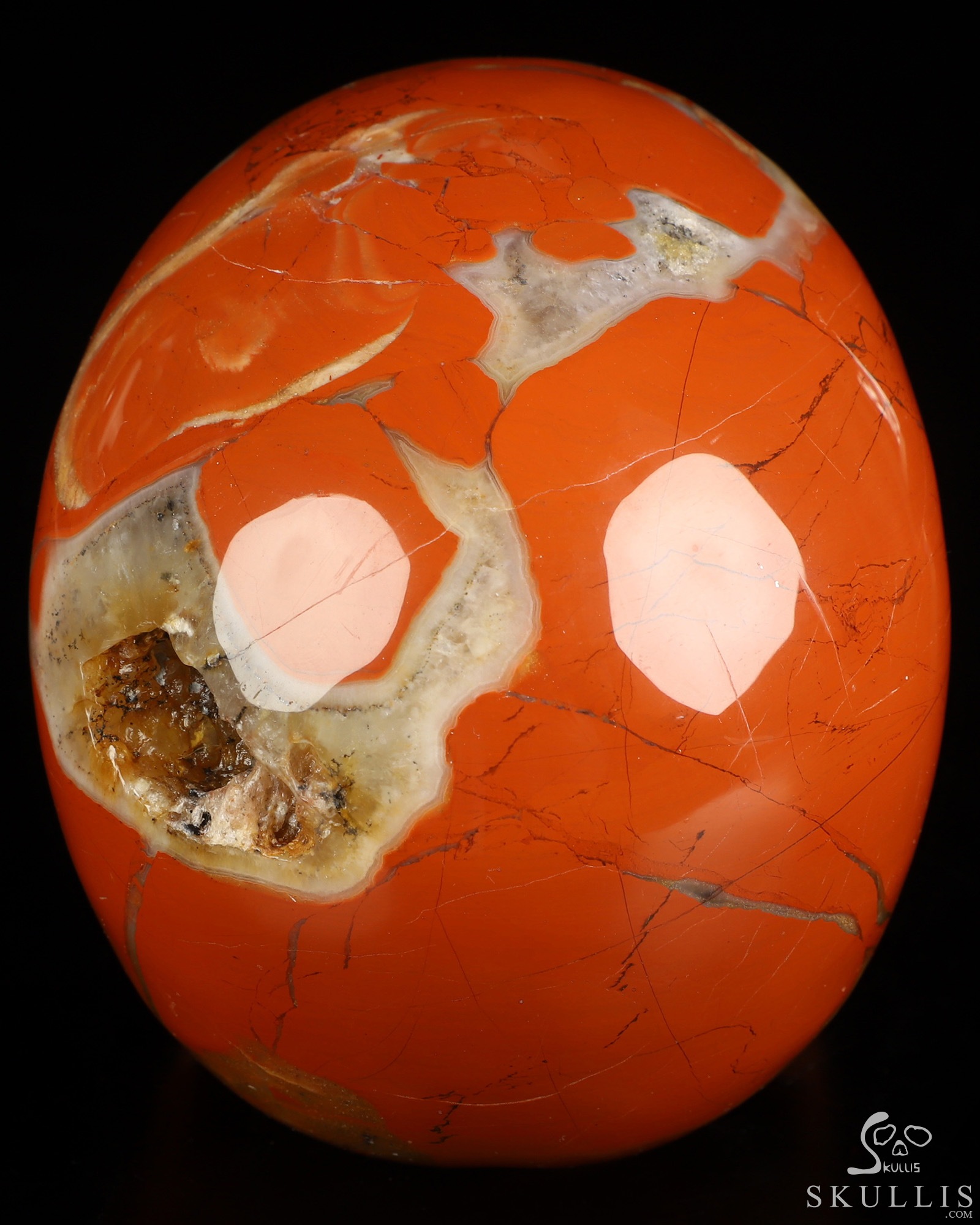 4.9" Red Jasper Hand Carved Crystal Skull, Realistic, Crystal Healing 4.9" Red Jasper Hand Carved Crystal Skull, Realistic, Crystal Healing