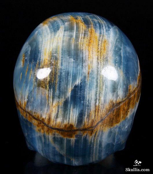 HUGE 4.0" Argentinian Onyx Carved Crystal Skull, Super Realistic HUGE 4.0" Argentinian Onyx Carved Crystal Skull, Super Realistic