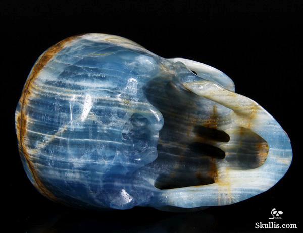HUGE 4.0" Argentinian Onyx Carved Crystal Skull, Super Realistic HUGE 4.0" Argentinian Onyx Carved Crystal Skull, Super Realistic