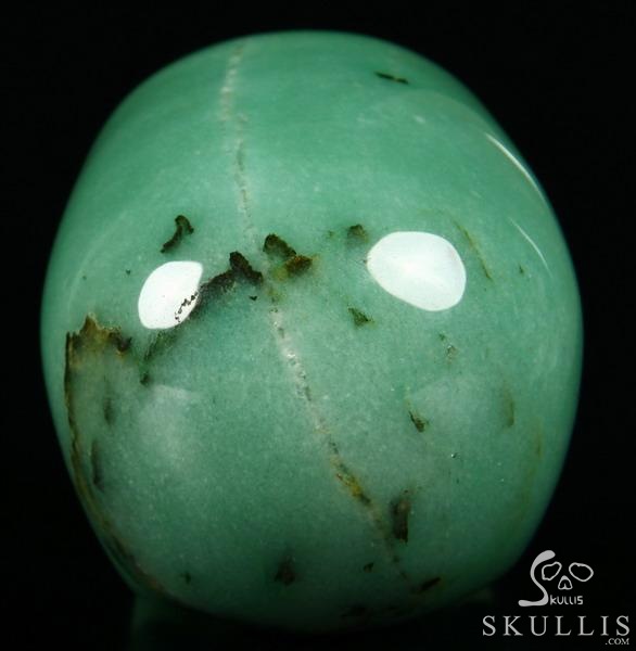 HUGE 5.1" Green Aventurine Carved Mitchell-Hedges Crystal Skull Replica, Skull of Doom HUGE 5.1" Green Aventurine Carved Mitchell-Hedges Crystal Skull Replica, Skull of Doom