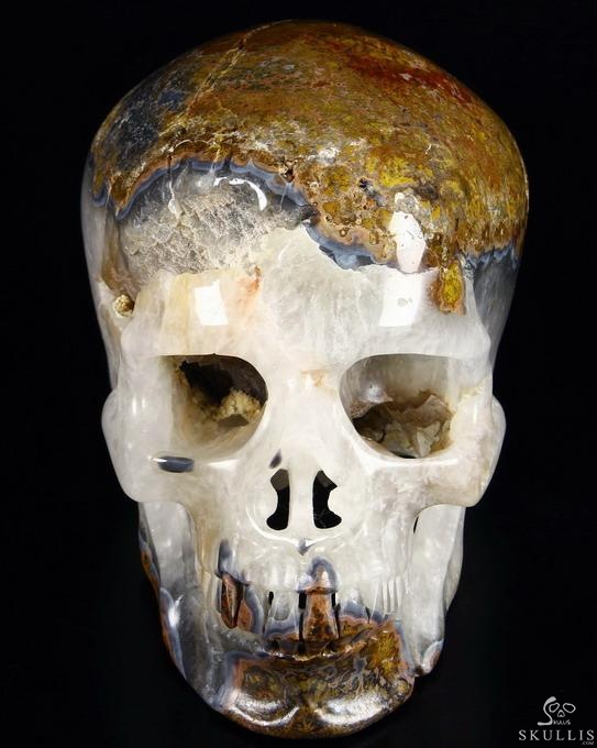 RERE Lifesized 7.3" Empire Red Agate Carved Crystal Skull,Super Realistic, GEODE RERE Lifesized 7.3" Empire Red Agate Carved Crystal Skull,Super Realistic, GEODE