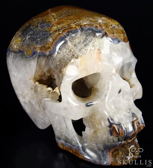 RERE Lifesized 7.3" Empire Red Agate Carved Crystal Skull,Super Realistic, GEODE RERE Lifesized 7.3" Empire Red Agate Carved Crystal Skull,Super Realistic, GEODE