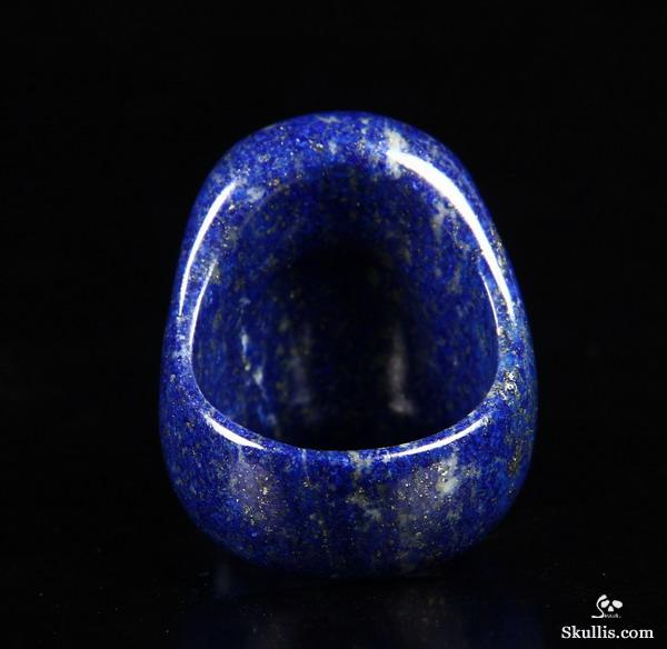 Carved lapis lazuli deals jewelry