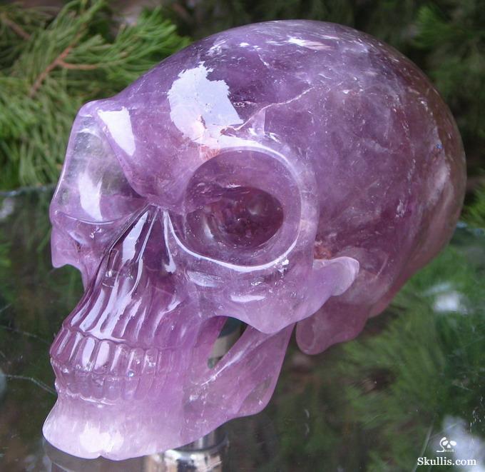 May 2, 2015 ACSAD (A Crystal Skull a Day) - Amethyst Encounter - Amethyst Alien Carved Elongated Mayan Alien Crystal Skull May 2, 2015 ACSAD (A Crystal Skull a Day) - Amethyst Encounter - Amethyst Alien Carved Elongated Mayan Alien Crystal Skull
