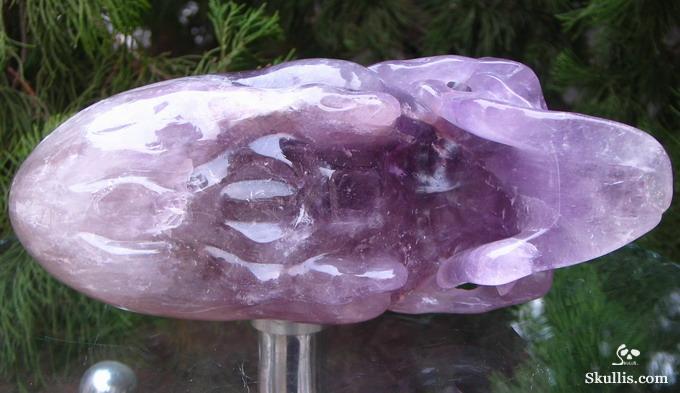 May 2, 2015 ACSAD (A Crystal Skull a Day) - Amethyst Encounter - Amethyst Alien Carved Elongated Mayan Alien Crystal Skull May 2, 2015 ACSAD (A Crystal Skull a Day) - Amethyst Encounter - Amethyst Alien Carved Elongated Mayan Alien Crystal Skull