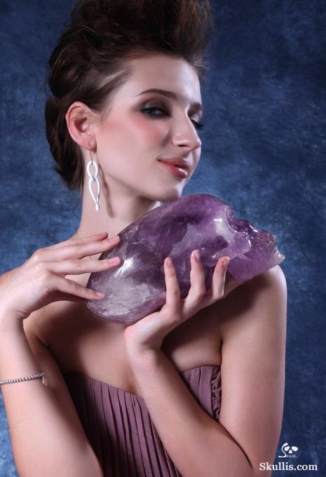 May 2, 2015 ACSAD (A Crystal Skull a Day) - Amethyst Encounter - Amethyst Alien Carved Elongated Mayan Alien Crystal Skull May 2, 2015 ACSAD (A Crystal Skull a Day) - Amethyst Encounter - Amethyst Alien Carved Elongated Mayan Alien Crystal Skull