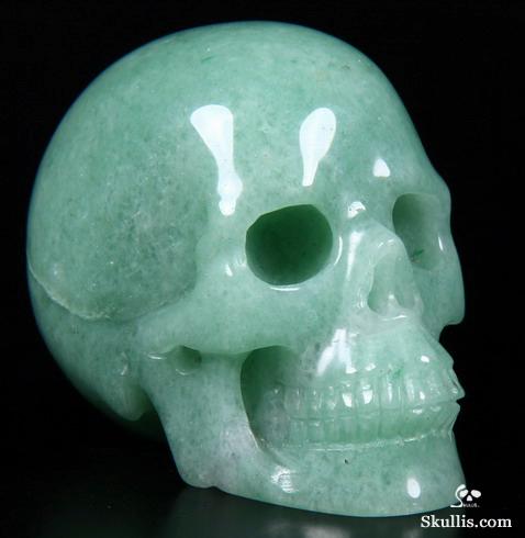 Green Aventurine Skull Green Aventurine Skull