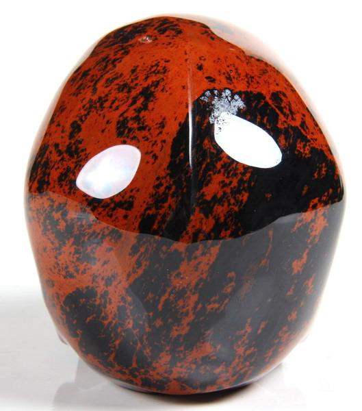 5.0" Mahogany Obsidian Carved Crystal Skull, Super Realistic 5.0" Mahogany Obsidian Carved Crystal Skull, Super Realistic