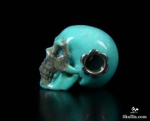 Turquoise shop skull jewelry