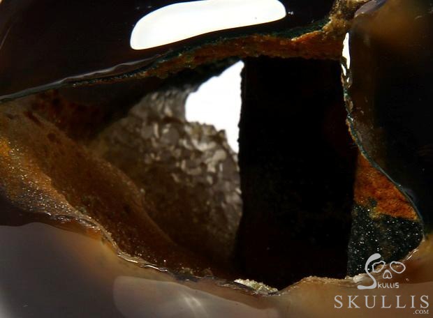AMAZING UNIQUE HUGE GEODE 5.5" Agate Carved Crystal Skull AMAZING UNIQUE HUGE GEODE 5.5" Agate Carved Crystal Skull