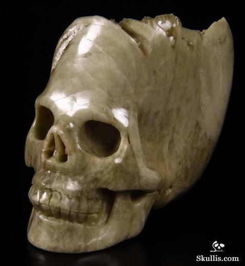 Mineral Specimen 2.5" Siderite Carved Crystal Skull Mineral Specimen 2.5" Siderite Carved Crystal Skull