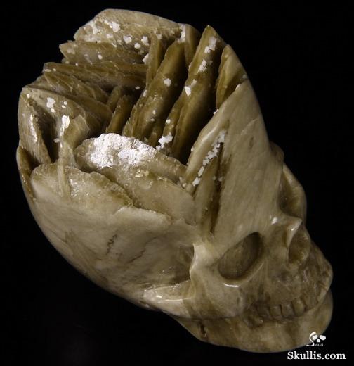 Mineral Specimen 2.5" Siderite Carved Crystal Skull Mineral Specimen 2.5" Siderite Carved Crystal Skull