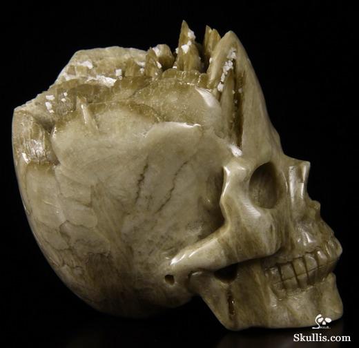 Mineral Specimen 2.5" Siderite Carved Crystal Skull Mineral Specimen 2.5" Siderite Carved Crystal Skull