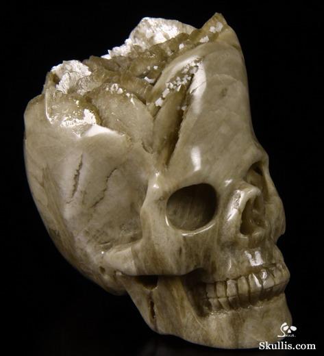 Mineral Specimen 2.5" Siderite Carved Crystal Skull Mineral Specimen 2.5" Siderite Carved Crystal Skull