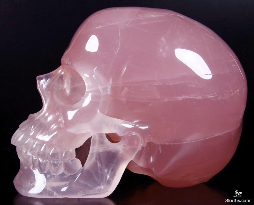 Sept 16, 2014 ACSAD (A Crystal Skull a Day) - Enduing Love - Giant Top Quality Rose Quartz Carved Crystal Skull Sculpture Sept 16, 2014 ACSAD (A Crystal Skull a Day) - Enduing Love - Giant Top Quality Rose Quartz Carved Crystal Skull Sculpture