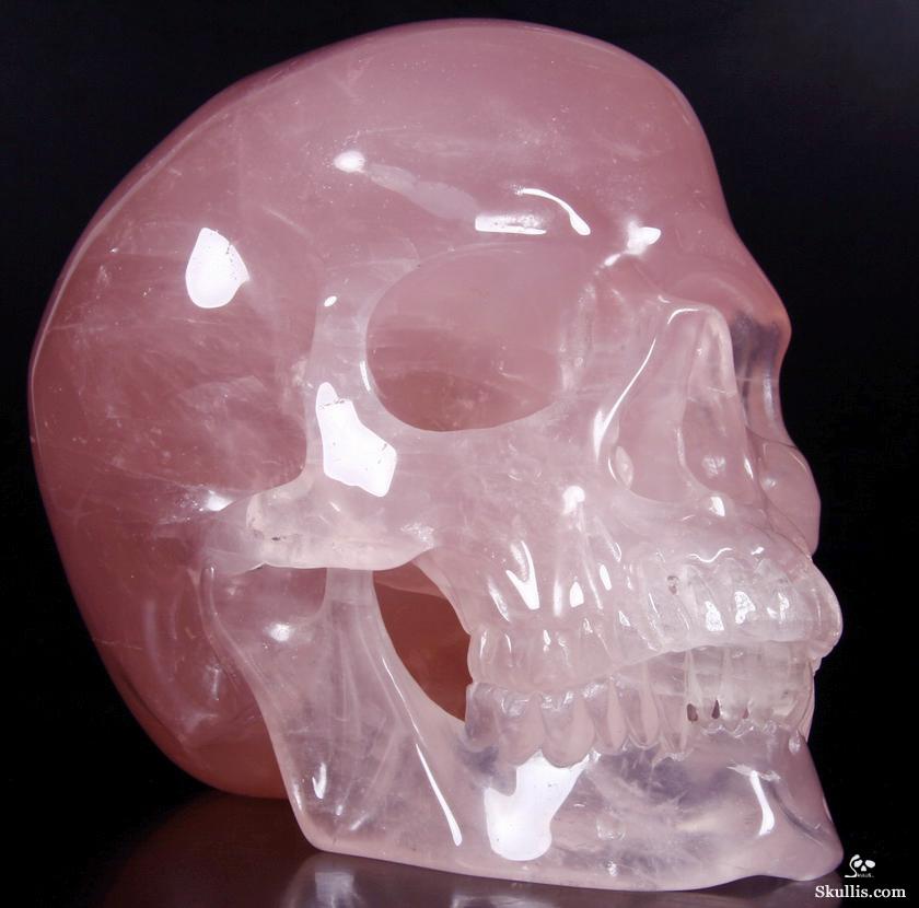 Sept 16, 2014 ACSAD (A Crystal Skull a Day) - Enduing Love - Giant Top Quality Rose Quartz Carved Crystal Skull Sculpture Sept 16, 2014 ACSAD (A Crystal Skull a Day) - Enduing Love - Giant Top Quality Rose Quartz Carved Crystal Skull Sculpture