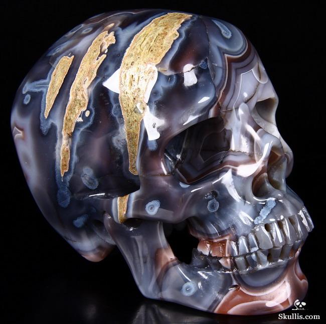 Apr 28, 2015 ACSAD (A Crystal Skull a Day) - Syzygy - Fine Gemstone Mozambique Agate Carved Crystal Skull Sculpture Apr 28, 2015 ACSAD (A Crystal Skull a Day) - Syzygy - Fine Gemstone Mozambique Agate Carved Crystal Skull Sculpture