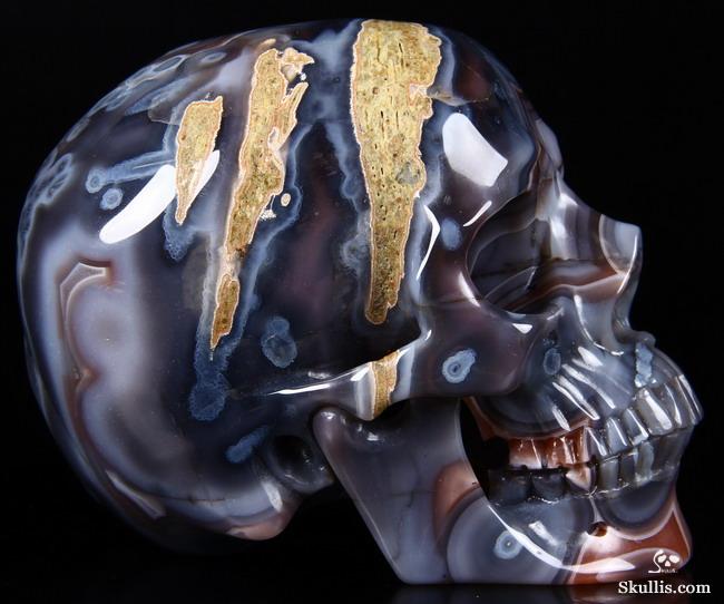 Apr 28, 2015 ACSAD (A Crystal Skull a Day) - Syzygy - Fine Gemstone Mozambique Agate Carved Crystal Skull Sculpture Apr 28, 2015 ACSAD (A Crystal Skull a Day) - Syzygy - Fine Gemstone Mozambique Agate Carved Crystal Skull Sculpture