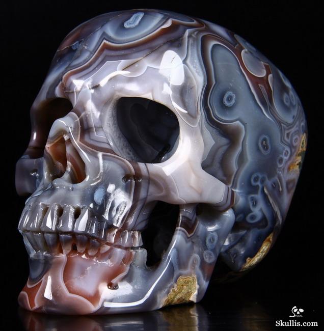 Apr 28, 2015 ACSAD (A Crystal Skull a Day) - Syzygy - Fine Gemstone Mozambique Agate Carved Crystal Skull Sculpture Apr 28, 2015 ACSAD (A Crystal Skull a Day) - Syzygy - Fine Gemstone Mozambique Agate Carved Crystal Skull Sculpture