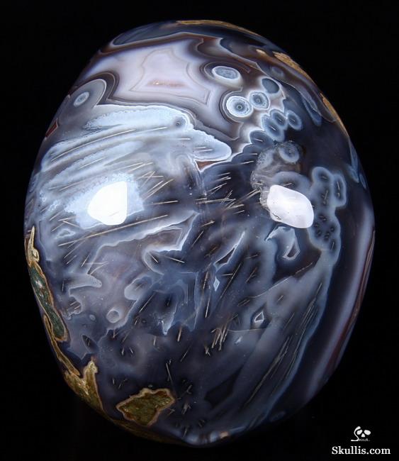 Apr 28, 2015 ACSAD (A Crystal Skull a Day) - Syzygy - Fine Gemstone Mozambique Agate Carved Crystal Skull Sculpture Apr 28, 2015 ACSAD (A Crystal Skull a Day) - Syzygy - Fine Gemstone Mozambique Agate Carved Crystal Skull Sculpture
