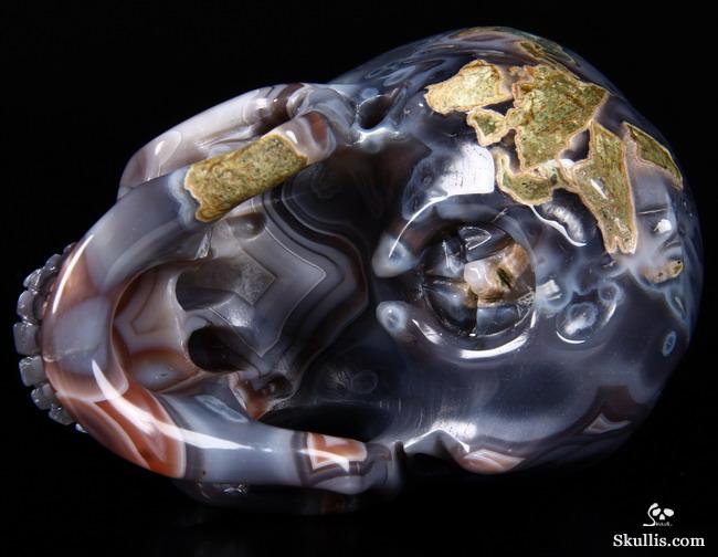 Apr 28, 2015 ACSAD (A Crystal Skull a Day) - Syzygy - Fine Gemstone Mozambique Agate Carved Crystal Skull Sculpture Apr 28, 2015 ACSAD (A Crystal Skull a Day) - Syzygy - Fine Gemstone Mozambique Agate Carved Crystal Skull Sculpture