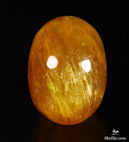 Gemstone 1.5" Orange Fluorite Carved Crystal Skull, Realistic Gemstone 1.5" Orange Fluorite Carved Crystal Skull, Realistic