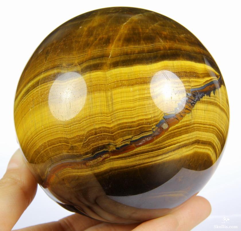 tigers eye sphere