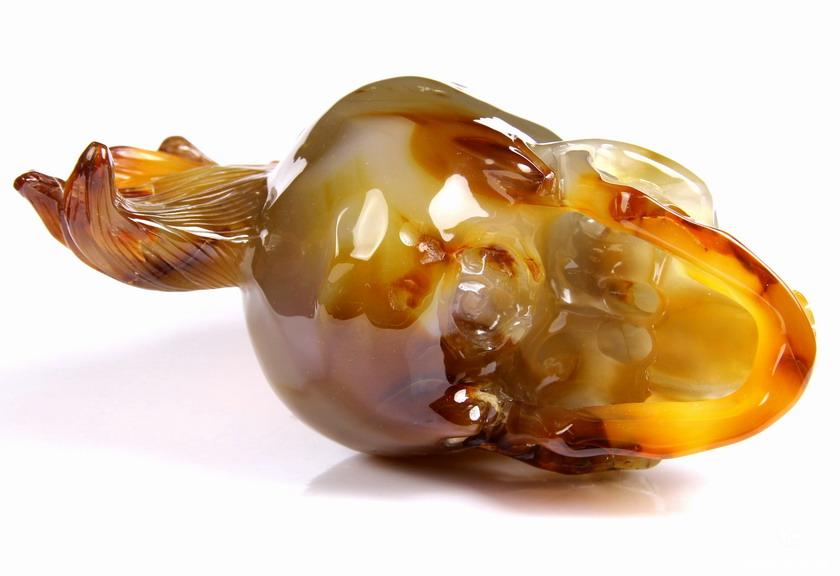 Amazing Gemstone Huge 5.7" Carnelian Carved Crystal Punk Skull Sculpture Amazing Gemstone Huge 5.7" Carnelian Carved Crystal Punk Skull Sculpture