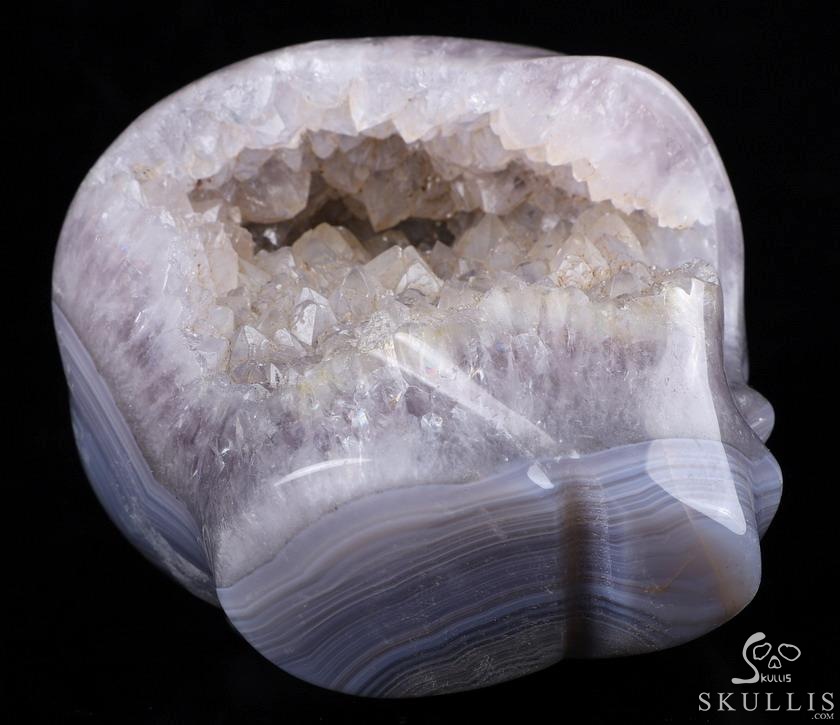 Huge 4.3" Agate Amethyst Geode Star Being Female Alien Crystal Skull Companion With Tiger Eye Eyes, CHand Carved Gemstone Fine Art Sculpture,, Reiki Healing Stone Statue Huge 4.3" Agate Amethyst Geode Star Being Female Alien Crystal Skull Companion With Tiger Eye Eyes, CHand Carved Gemstone Fine Art Sculpture,, Reiki Healing Stone Statue