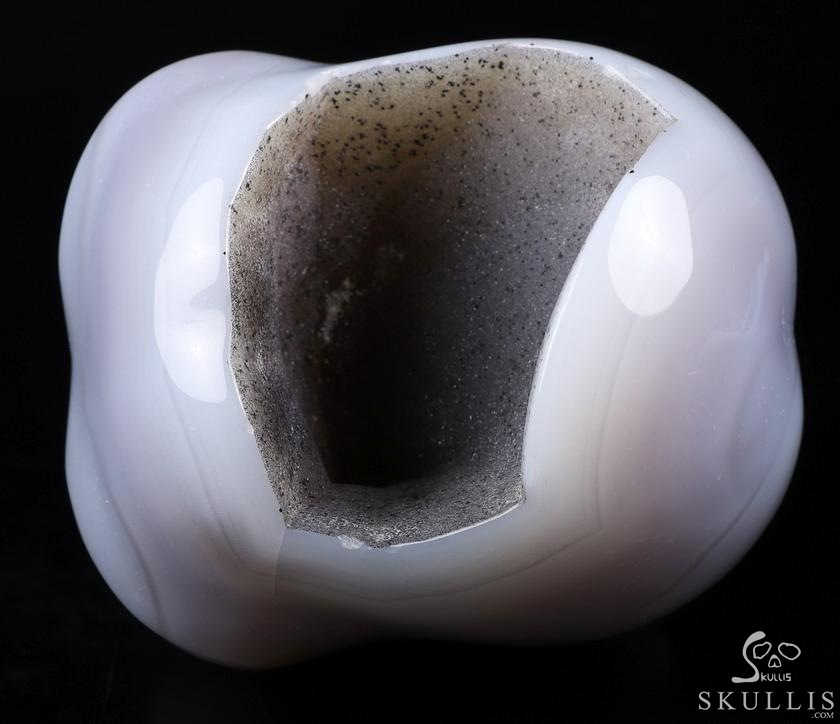 Unique 3.9" Agate Geode Star Being Female Alien Crystal Skull Companion, Hand Carved Gemstone Fine Art Sculpture,, Reiki Healing Stone Statue Unique 3.9" Agate Geode Star Being Female Alien Crystal Skull Companion, Hand Carved Gemstone Fine Art Sculpture,, Reiki Healing Stone Statue