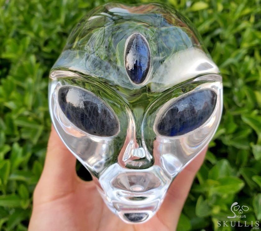 Crystal Alien Head Crystal Alien Head