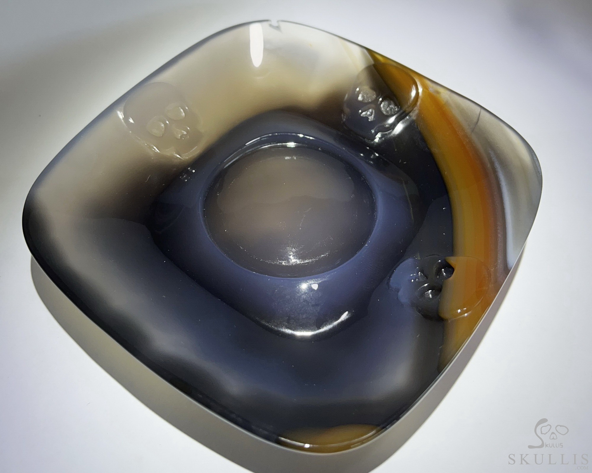 AMAZING Premium Brazilian Agate Carved Crystal Skull Coffee Espresso Cup & Spoon, Crystal Healing AMAZING Premium Brazilian Agate Carved Crystal Skull Coffee Espresso Cup & Spoon, Crystal Healing