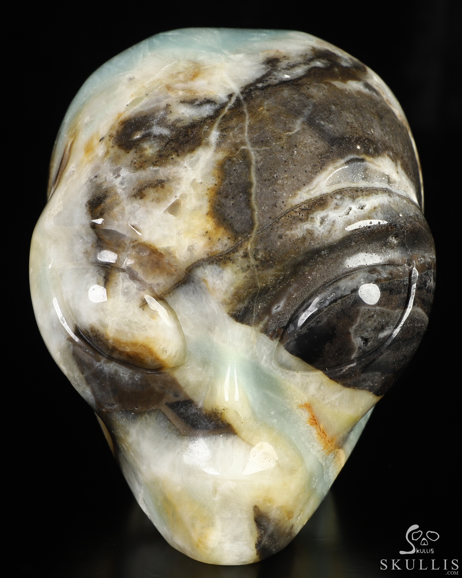 4.1" Chinese Amazonite Star Being Female Alien Crystal Skull Companion, Hand Carved Gemstone Fine Art Sculpture, Reiki Healing Stone Statue 4.1" Chinese Amazonite Star Being Female Alien Crystal Skull Companion, Hand Carved Gemstone Fine Art Sculpture, Reiki Healing Stone Statue
