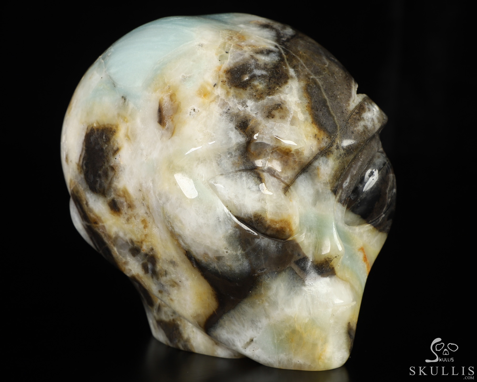 4.1" Chinese Amazonite Star Being Female Alien Crystal Skull Companion, Hand Carved Gemstone Fine Art Sculpture, Reiki Healing Stone Statue 4.1" Chinese Amazonite Star Being Female Alien Crystal Skull Companion, Hand Carved Gemstone Fine Art Sculpture, Reiki Healing Stone Statue