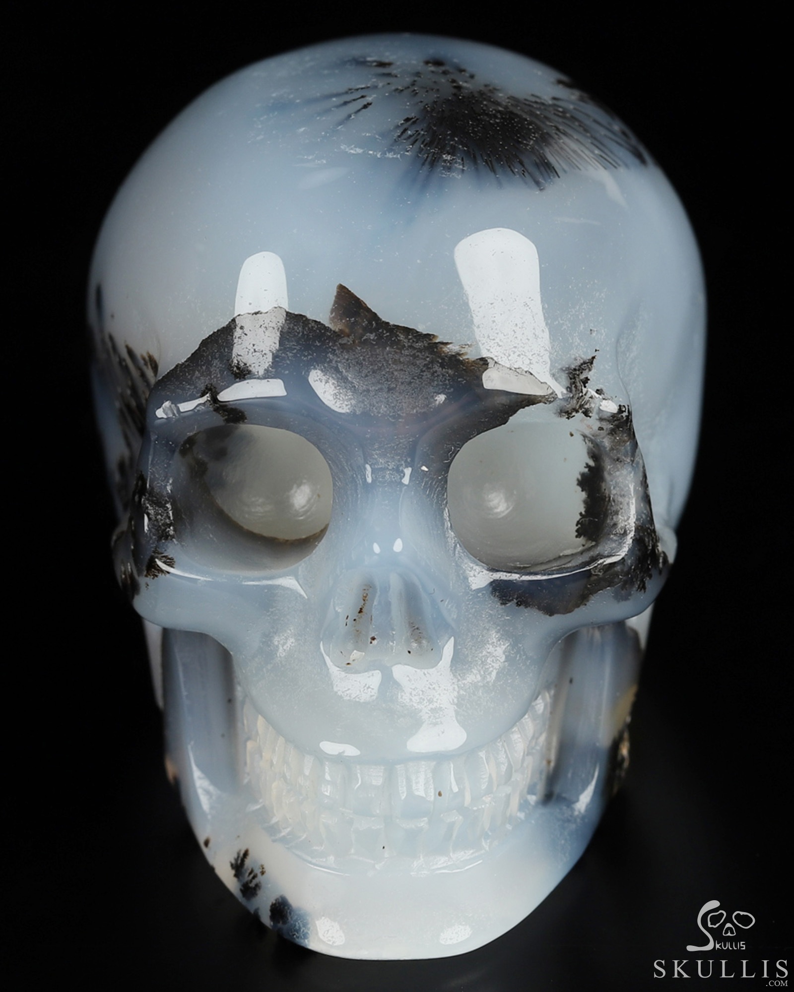 2.0" Sagenitic Agate Hand Carved Crystal Skull, Realistic, Crystal Healing 2.0" Sagenitic Agate Hand Carved Crystal Skull, Realistic, Crystal Healing