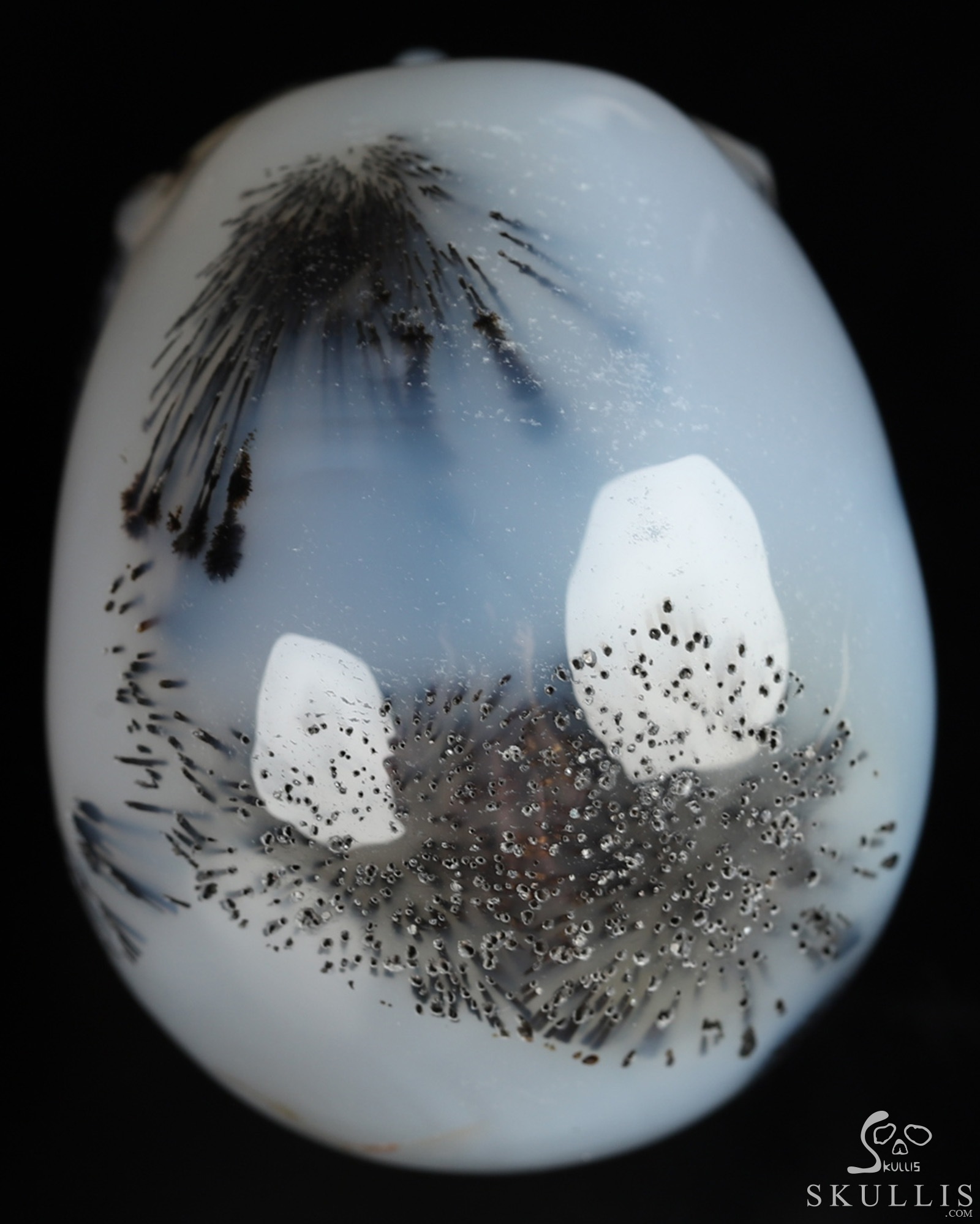 2.0" Sagenitic Agate Hand Carved Crystal Skull, Realistic, Crystal Healing 2.0" Sagenitic Agate Hand Carved Crystal Skull, Realistic, Crystal Healing