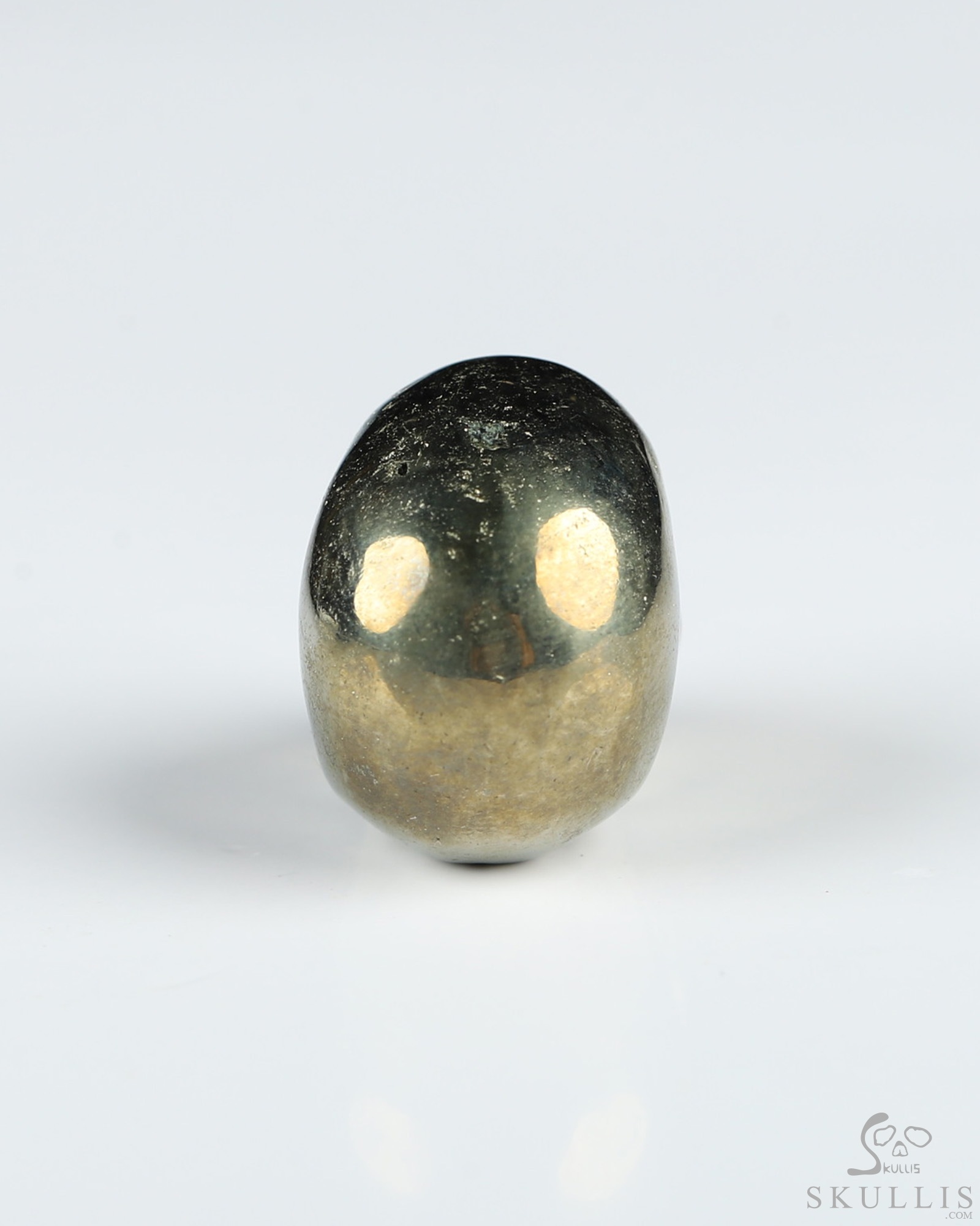 0.7" Pyrite Hand Carved Crystal Skull, Realistic, Crystal Healing 0.7" Pyrite Hand Carved Crystal Skull, Realistic, Crystal Healing