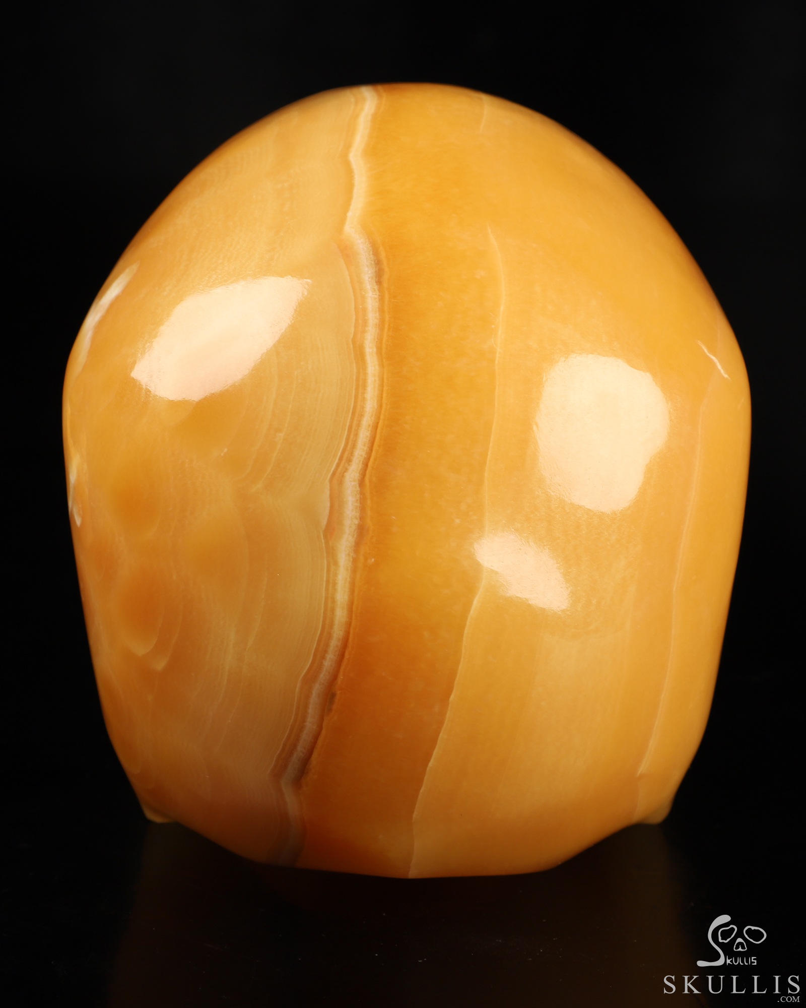 5.9" Beeswax Jade Hand Carved Hollow Detachable Crystal Skull Sculpture with Led Stand, Crystal Healing 5.9" Beeswax Jade Hand Carved Hollow Detachable Crystal Skull Sculpture with Led Stand, Crystal Healing