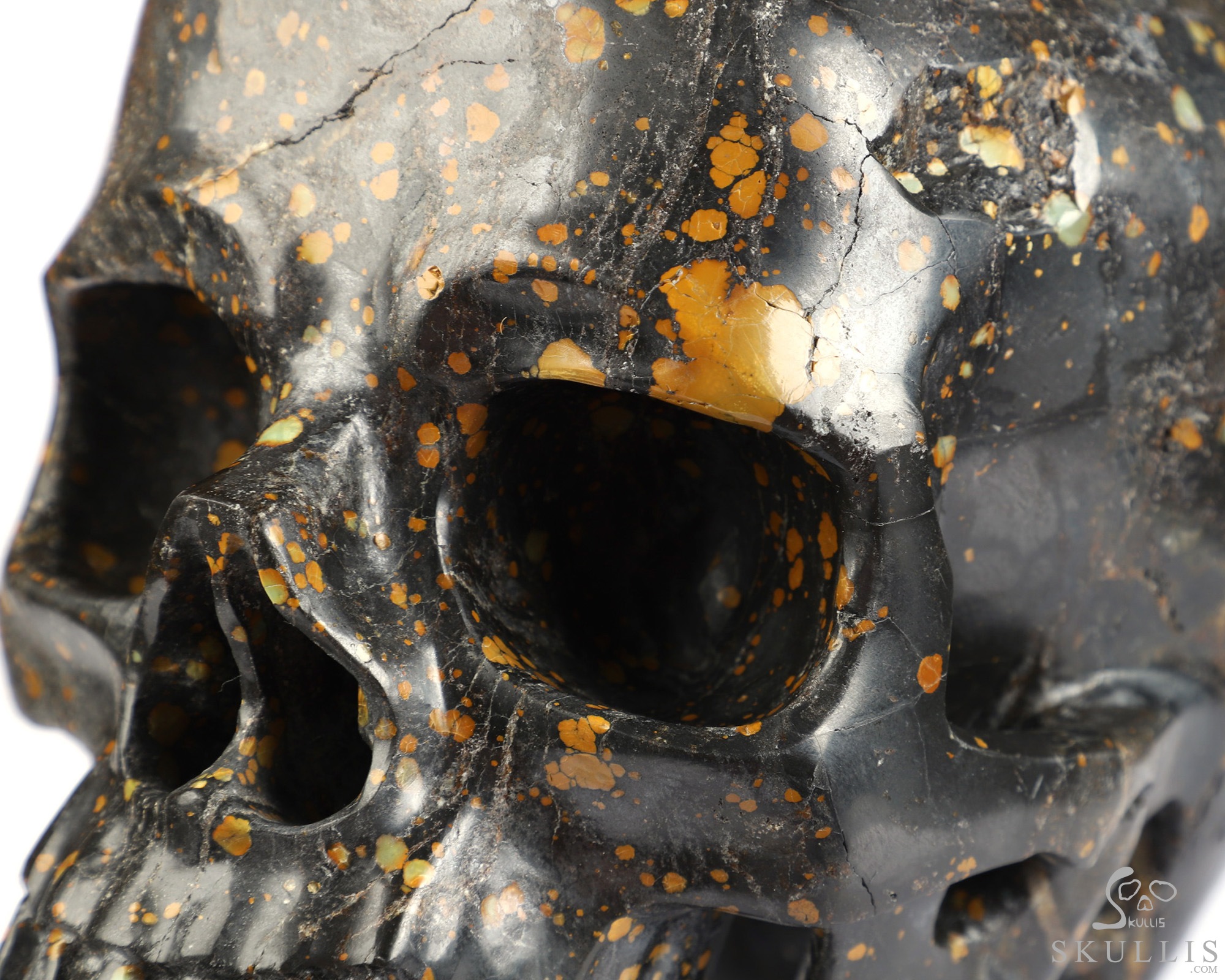 Lifesized 7.8" Turquoise Hand Carved Crystal Skull, Super Realistic, Crystal Healing Lifesized 7.8" Turquoise Hand Carved Crystal Skull, Super Realistic, Crystal Healing