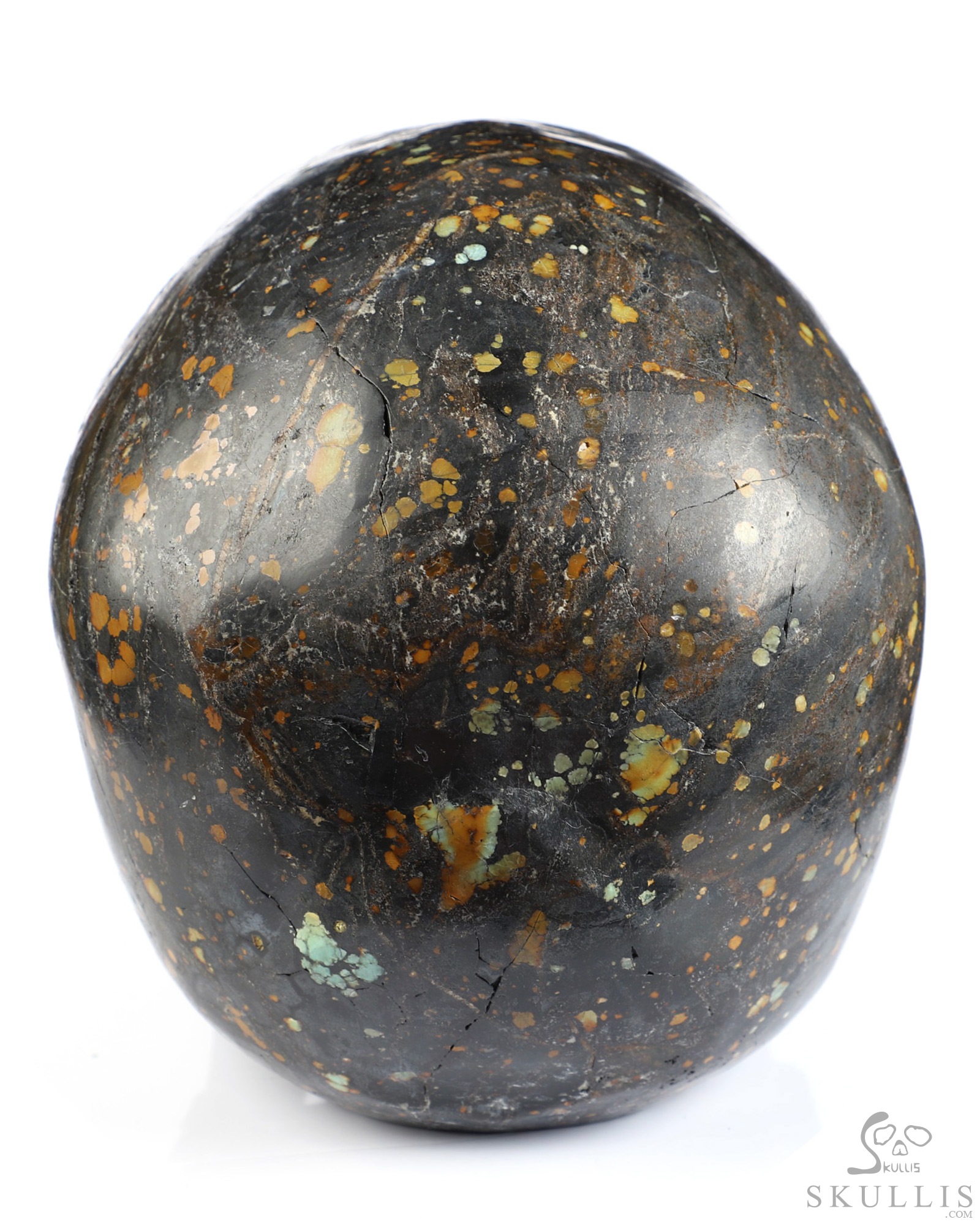 Lifesized 7.8" Turquoise Hand Carved Crystal Skull, Super Realistic, Crystal Healing Lifesized 7.8" Turquoise Hand Carved Crystal Skull, Super Realistic, Crystal Healing