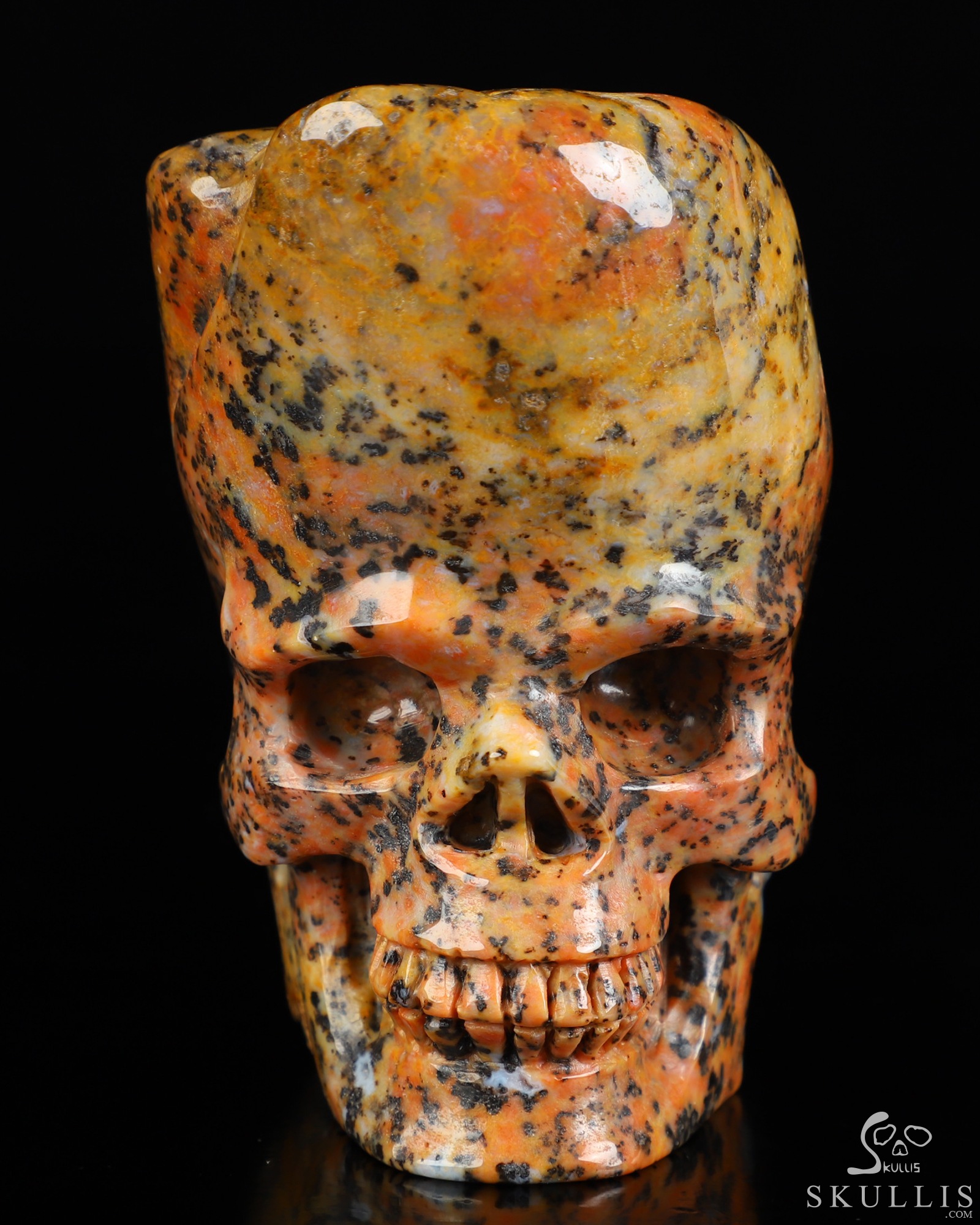 3.5" Brown Ocean Agate Hand Carved Crystal Skull Fine Art Sculpture, Crystal Healing 3.5" Brown Ocean Agate Hand Carved Crystal Skull Fine Art Sculpture, Crystal Healing