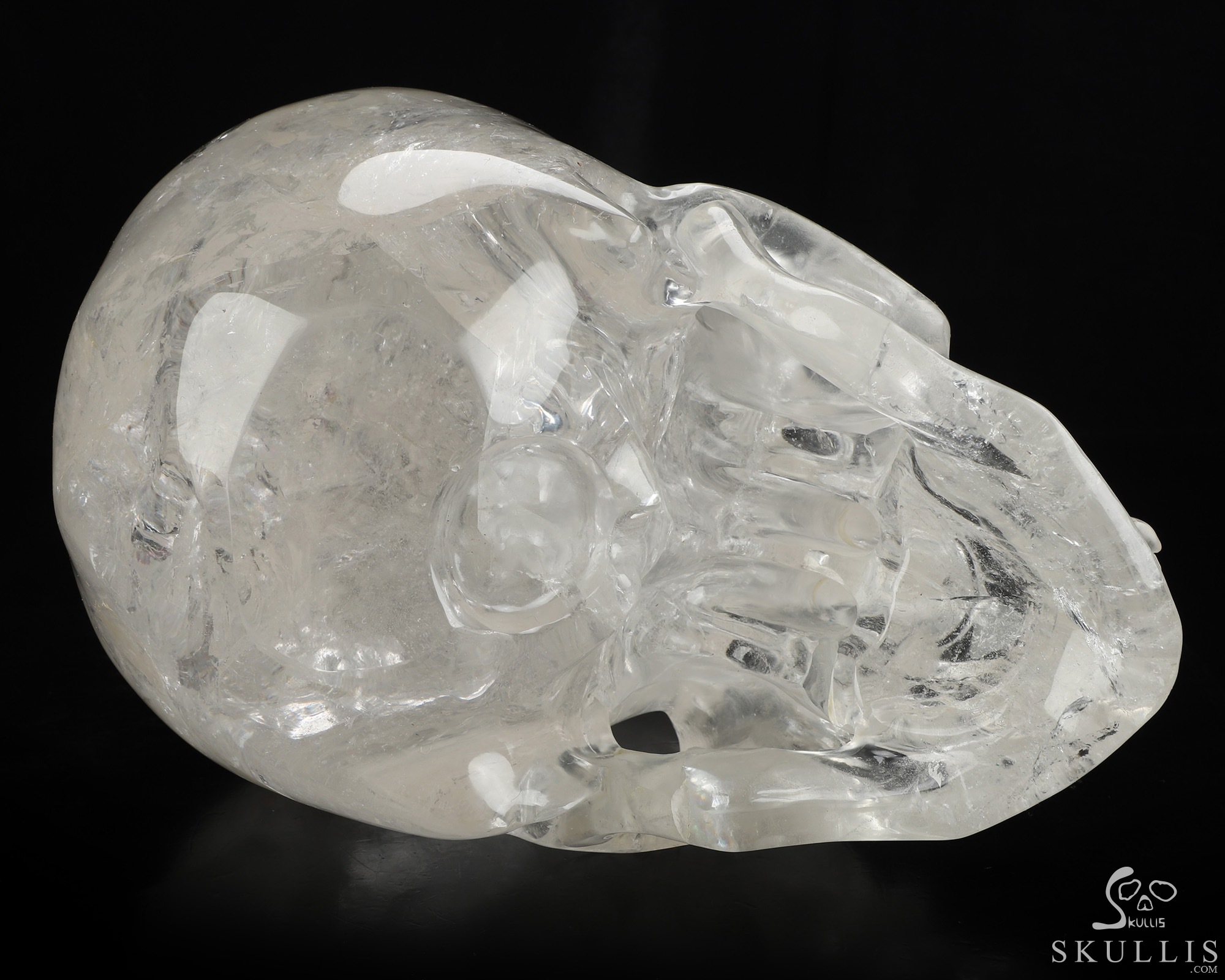 28.5LB Titan 11.0" Quartz Rock Crystal Hand Carved Crystal Skull, Super Realistic, Crystal Healing 28.5LB Titan 11.0" Quartz Rock Crystal Hand Carved Crystal Skull, Super Realistic, Crystal Healing
